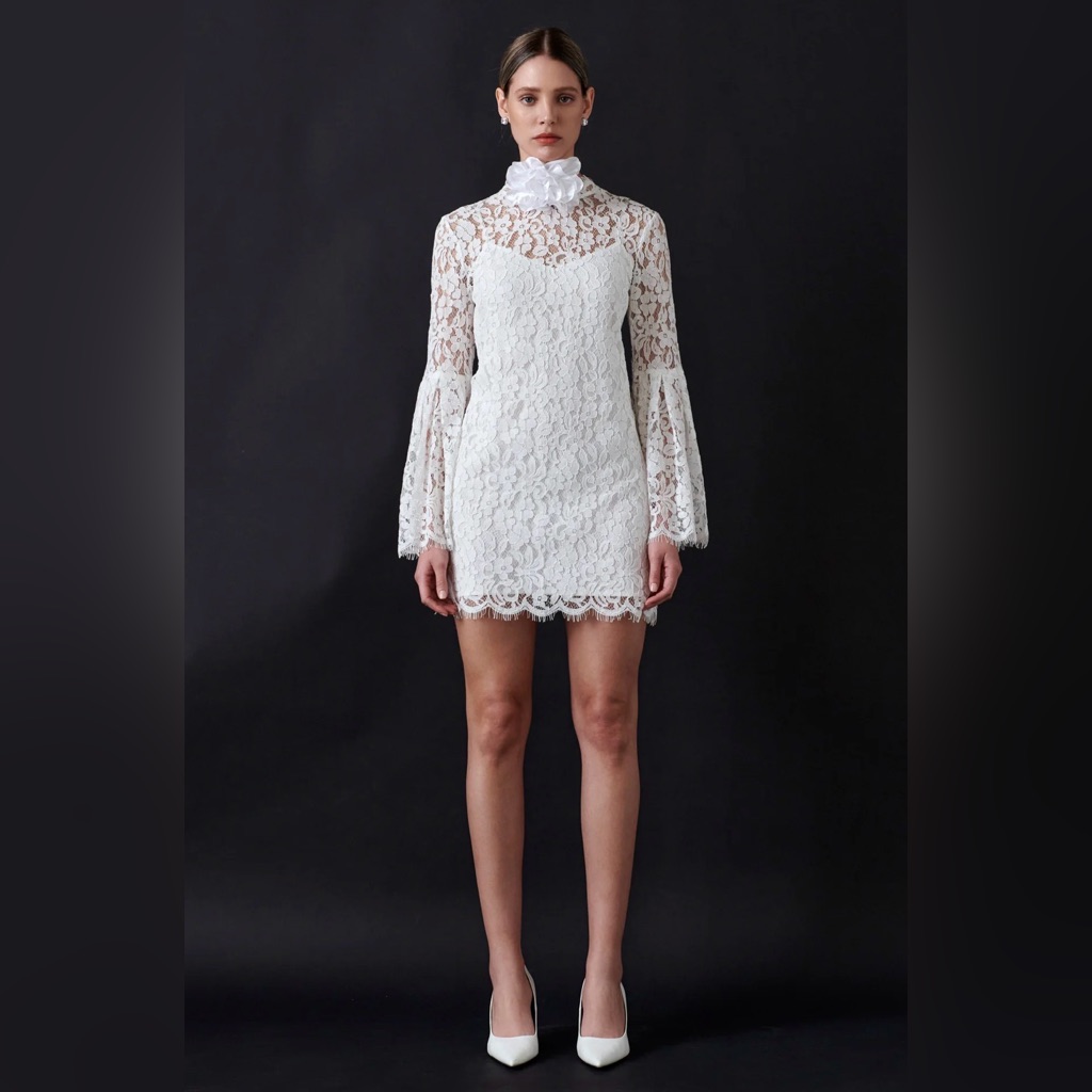 Endless Rose Bell Sleeve Lace Dress